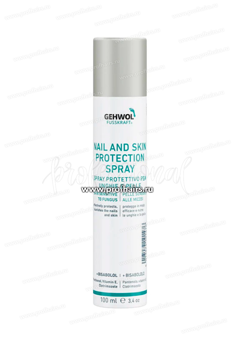 Gehwol Fusskraft Защитный спрей для ногтей и кожи 100 мл.