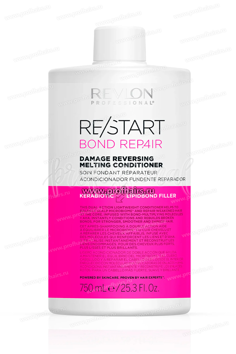 Revlon ReStart Bond Repair Damage Reversing Melting Conditioner Восстанавливающий кондиционер-бондинг 750 мл.
