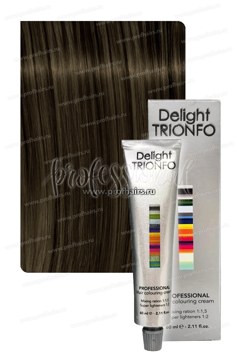 Constant Delight Trionfo Стойкая крем-краска для волос 5-5 Светло-коричневый золотистый 60 мл.