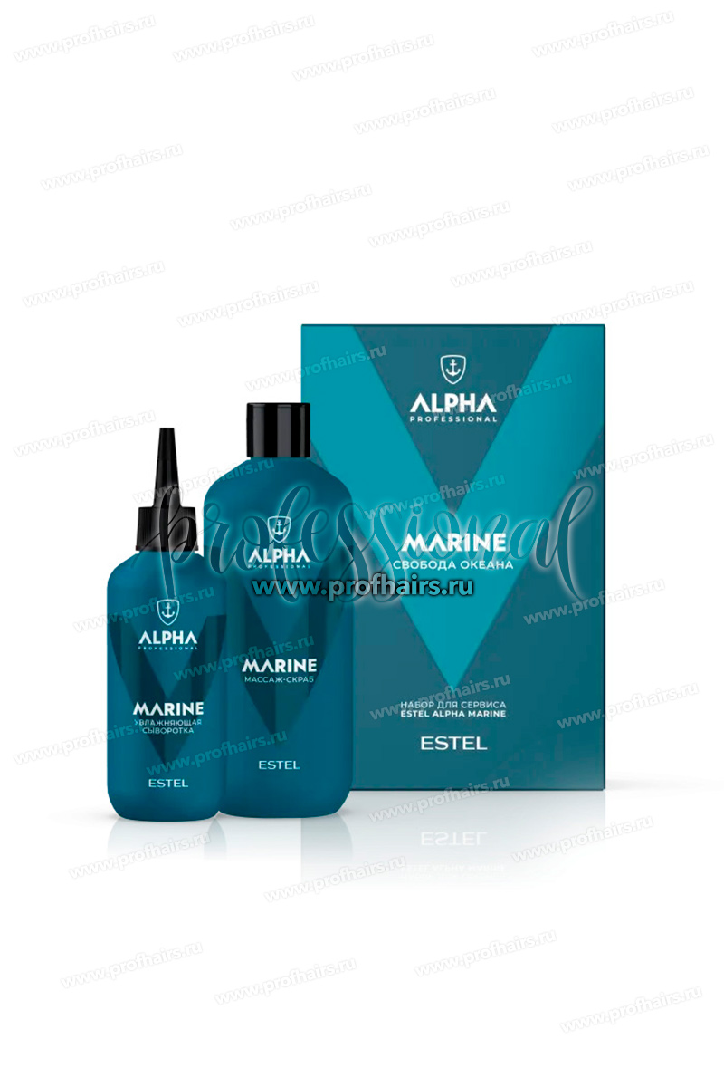 Estel Marine Набор для сервиса "Свобода океана": Скраб 400 мл. +Увлажняющая сыворотка 200 мл.